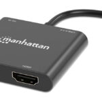 Adaptador De USB-C Pd A Monitor Dual-HDMI Para Laptop Y Tablet
