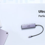 Hub USB-C 5 En 1 Ugreen 15596, HDMI 2.0, USB-A 3.0, USB-C Pd Carga 100W, Cable De Nylon Trenzado De 25 Cm, Carcasa De Aluminio