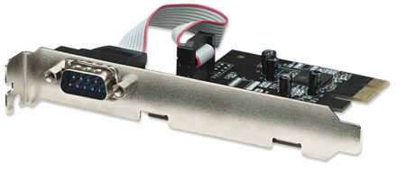 T/CONTROLADORA PCI-EXPRESS X1 C/1 PTO DB9 MANHATTAN 158152