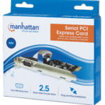 T/CONTROLADORA PCI-EXPRESS X1 C/1 PTO DB9 MANHATTAN 158152