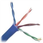 Bobina Cable Utp Cat.5E Belden De 305 Metros 24Awg Azul, 1583A 006U1000