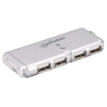 Hub USB V2.0 4 Ptos Mini Sin Fuente