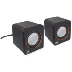 Bocinas Serie 2600 Audio 3.5Mm Carga USB Control Volumen