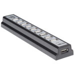Hub USB V2.0 10 Ptos Con Fuente .