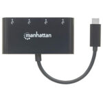 Hub USB-C A 4 Puertos USB .