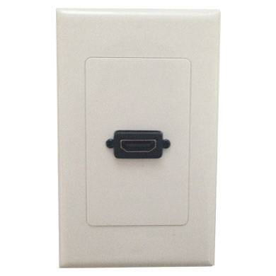 Tapa – Faceplate De 1 Panel Con Jack HDMI Hembra 90 Grados – Universal, Standard