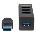Hub USB V2.0 3 Ptos Y V3.0 1 Pto Sin Fuente