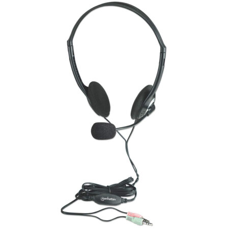 Diadema Audifono C/Microfono Manhattan 164429 Control Volume