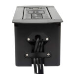 Caja De Conexion Para Mesa Con Enchufe USB HDMI VGA