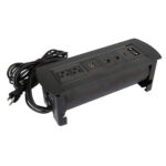 Caja De Conexion Para Mesa Con Enchufe USB Red HDMI VGA