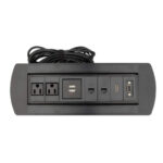 Caja De Conexion Para Mesa Con Enchufe USB Red HDMI VGA