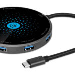 DOCKING VIDEO USB C PD A HDMI 3XUSB-A MANHATTAN 166560, LECT TARJETA CARGA INALAMBRICA, 166560