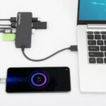Hub USB 3.0 Macho Manhattan 168403, 7X USB 3.0 Hembra, 5000 Mbit/S, Negro