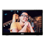 Monitor 15.6" AOC 16T3E Portatil LED/Panel IPS/USB-C/FHD/1920X1080/60Hz/4Ms/Negro
