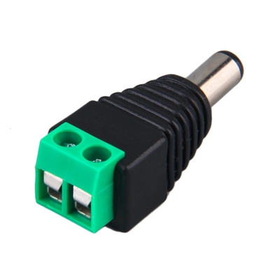 Adaptador Tipo Jack Brobotix 170144 – Plug Vcd, Macho, Negro, Cobre