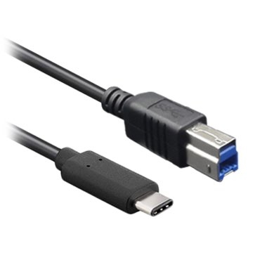 Cable USB V3.0 Brobotix 170302 – USB C, USB B, 1 M, Negro