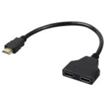 Splitter Brobotix 170422 De HDMI Macho A 2Xhdmi Hembra/30Cm/1080P/Negro