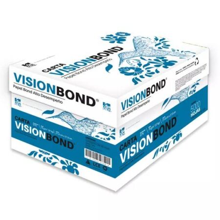 Papel Visión Bond Tamaño Carta 75 Gramaje 97 Blancura Caja Con 10 Resmas De 500 Hojas Cada Una 17502237370388 150 Paginas Por Minuto –