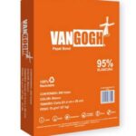 Papel Tamaño Carta Color Blanco Marca Vangogh 75Gr 95 Blancura 17502250376216 10 Resmas Con 500 Hojas Cada Una Desempeño 120 Paginas Por Minuto 4.5 Kg -
