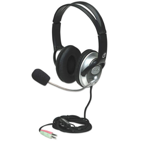 Audifonos Diadema Ergonomica Microfono Control De Volumen 3.5Mm