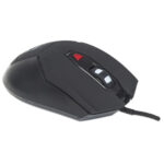 Mouse Optico Gaming USB 6 Botones Negro C/Luz