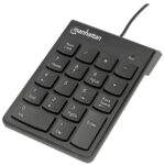 TECLADO NUMERICO MANHATTAN 176354 NEGRO INTERFASE USB