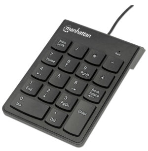 TECLADO NUMERICO MANHATTAN 176354 NEGRO INTERFASE USB