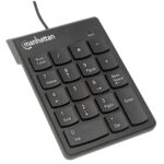 Teclado Numerico Alambrico USB Negro