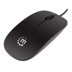 Mini Mouse Optico Silhouete Manhattan 177658 Interfase USB