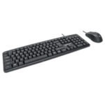 Kit Teclado Y Mouse Manhattan 178464 Alambrico/USB/Negro