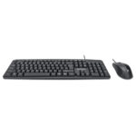Kit Teclado Y Mouse Manhattan 178464 Alambrico/USB/Negro