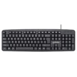 Kit Teclado Y Mouse Manhattan 178464 Alambrico/USB/Negro