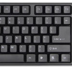 Kit Teclado Y Mouse Inalambrico Manhattan 178990 USB-Dongle De 2.4 Ghz/Color Negro