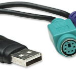 Adaptador Doble De Ps/2 A USB Manhattan 179027