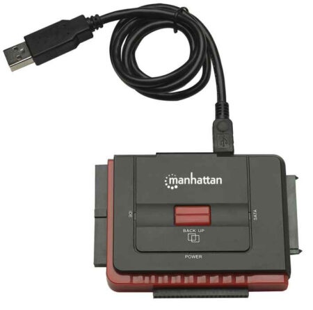 Convertidor HDD USB A Ide Y SATA 1.5 Gbps Hasta 5.25In