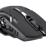 Mouse Optico Gaming 6 Botones 3 200Dpi Iluminacion LED Negro