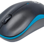 MOUSE OPTICO INALAMBRICO SUCCESS NEGRO/AZUL MANHATTAN 179416