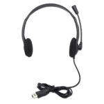 Audifono Diadema USB Con Microfono Alambrico