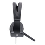 Audifono Monoaural USB Con Microfono Y Control De Volumen