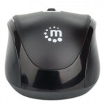 MOUSE INALAMBRICO MAANHATTAN 179904 PERFORMANCE OPTICO/1600 DPI/COLOR NEGRO