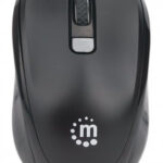 MOUSE INALAMBRICO MAANHATTAN 179904 PERFORMANCE OPTICO/1600 DPI/COLOR NEGRO
