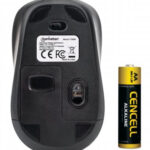 MOUSE INALAMBRICO MAANHATTAN 179904 PERFORMANCE OPTICO/1600 DPI/COLOR NEGRO