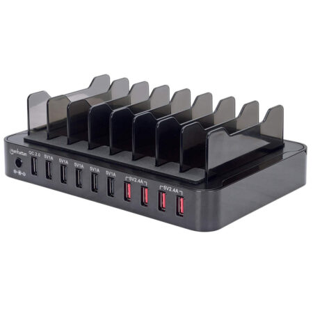 Estacion De Carga USB 10 Dispitivos