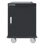 GABINETE CARRITO DE CARGA UVC 32 PUERTOS USB-A MANHATTAN 180313, 32 CONTACTOS COLOR NEGRO
