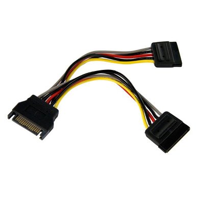 Cable SATA P/Corriente Doble A.6 –
