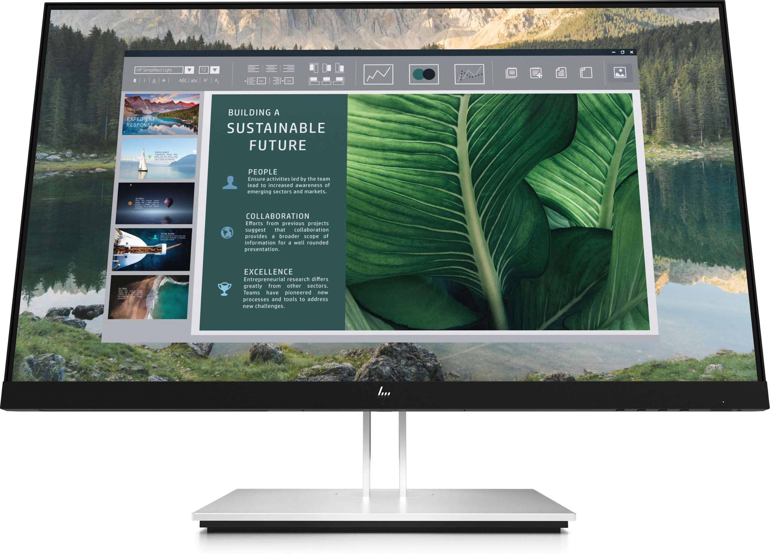HP E24u G4 monitor de computadora 60.5 cm (23.8″) 1920 x 1080 Pixeles Full HD LCD Negro, Plata