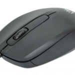 MOUSE ALAMBRICO MANHATTAN 190190 COMFORT II/OPTICO/1000DPI/USB-A/COLOR NEGRO