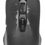 Mouse Alambrico/Gamer Manhattan 190220 7,200Dpi/7 Botones/Optico/USB-A/Iluminacion LED Rgb/Color Negro