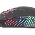 Mouse Alambrico/Gamer Manhattan 190220 7,200Dpi/7 Botones/Optico/USB-A/Iluminacion LED Rgb/Color Negro