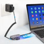 Hub USB-C Macho Manhattan 190299 1X Hdm/1X USB-A 3.2/1X USB-C Pd/Color Gris
